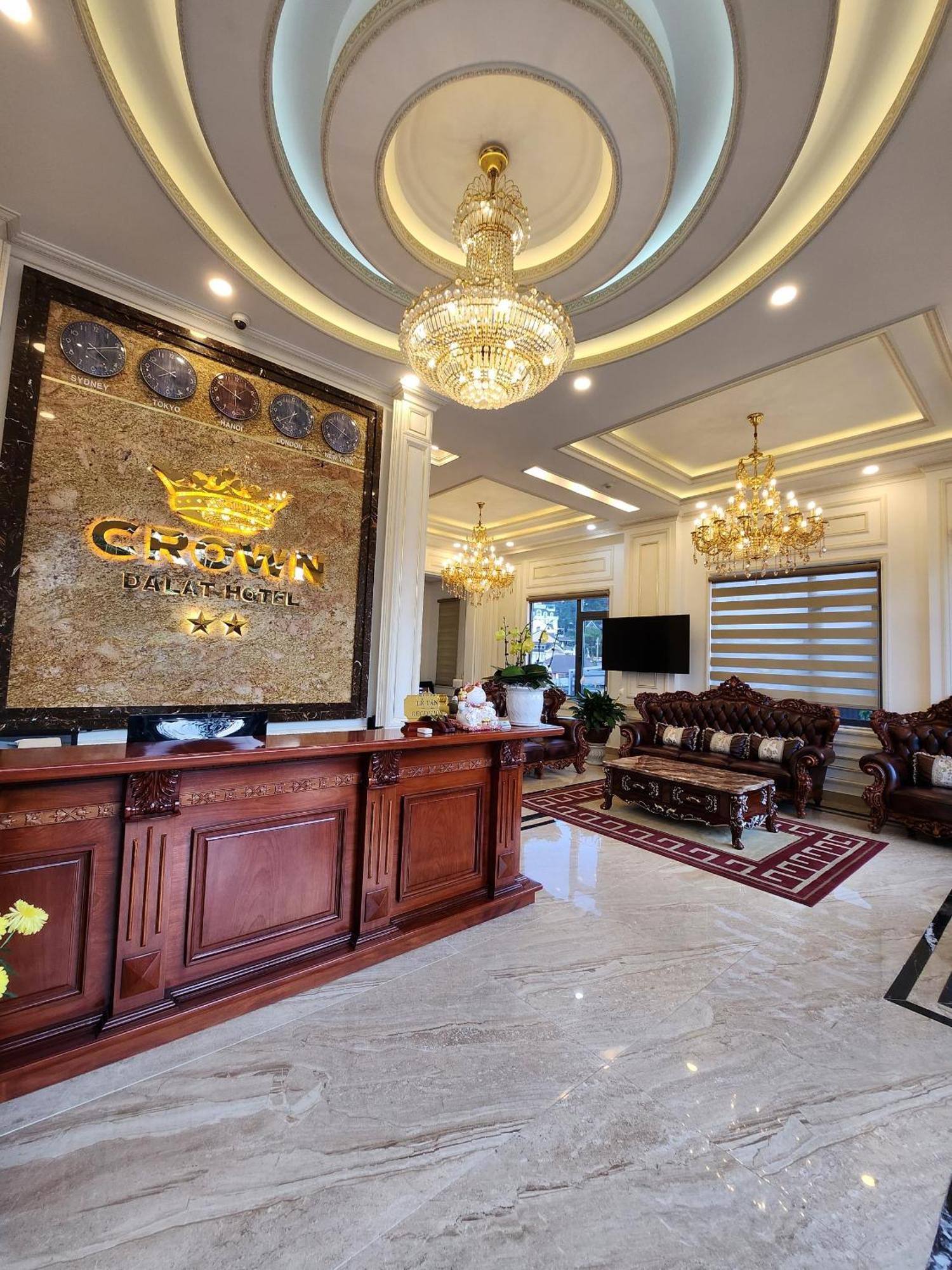 Crown Dalat Hotel Exterior foto